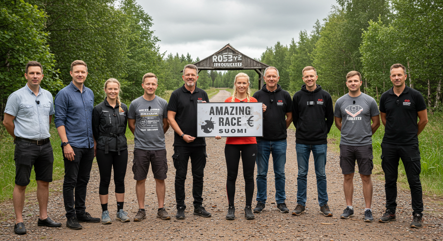 amazing race suomi 2025